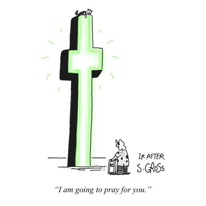 52 Absurd Single-Panel Cartoons By This Artist That Find Humor In The Most Ridiculous Places