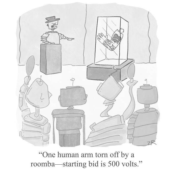 52 Absurd Single-Panel Cartoons By This Artist That Find Humor In The Most Ridiculous Places