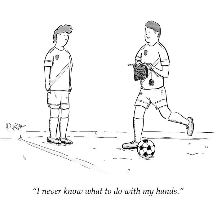 52 Absurd Single-Panel Cartoons By This Artist That Find Humor In The Most Ridiculous Places