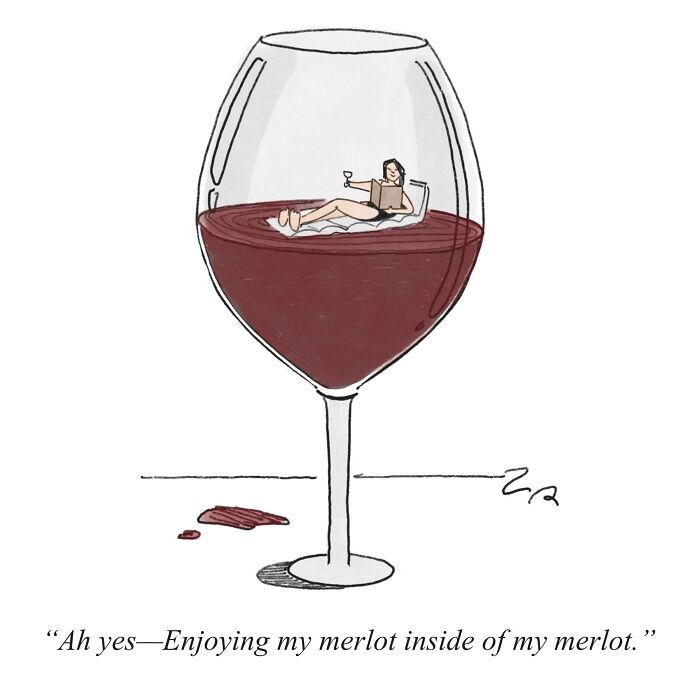 52 Absurd Single-Panel Cartoons By This Artist That Find Humor In The Most Ridiculous Places