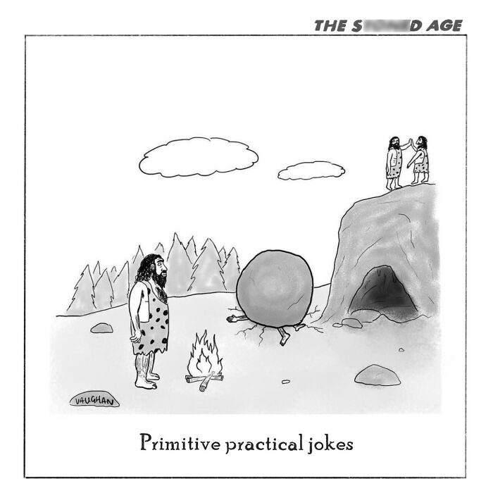 52 Absurd Single-Panel Cartoons By This Artist That Find Humor In The Most Ridiculous Places