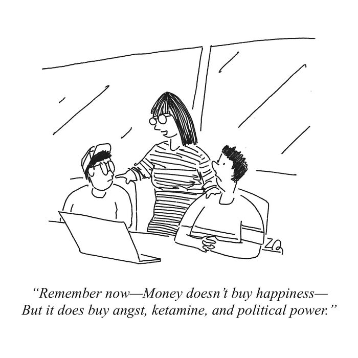 52 Absurd Single-Panel Cartoons By This Artist That Find Humor In The Most Ridiculous Places