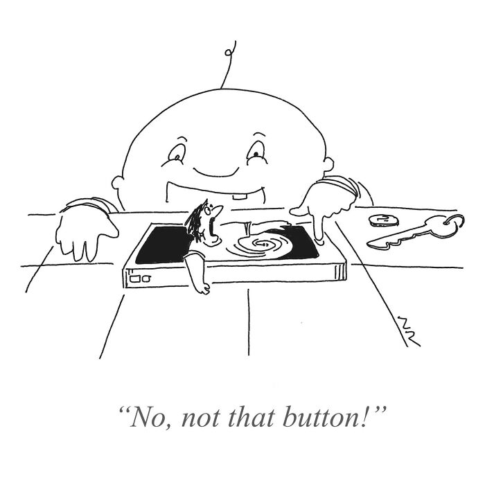 52 Absurd Single-Panel Cartoons By This Artist That Find Humor In The Most Ridiculous Places