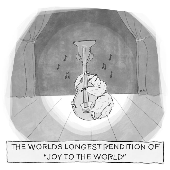 52 Absurd Single-Panel Cartoons By This Artist That Find Humor In The Most Ridiculous Places