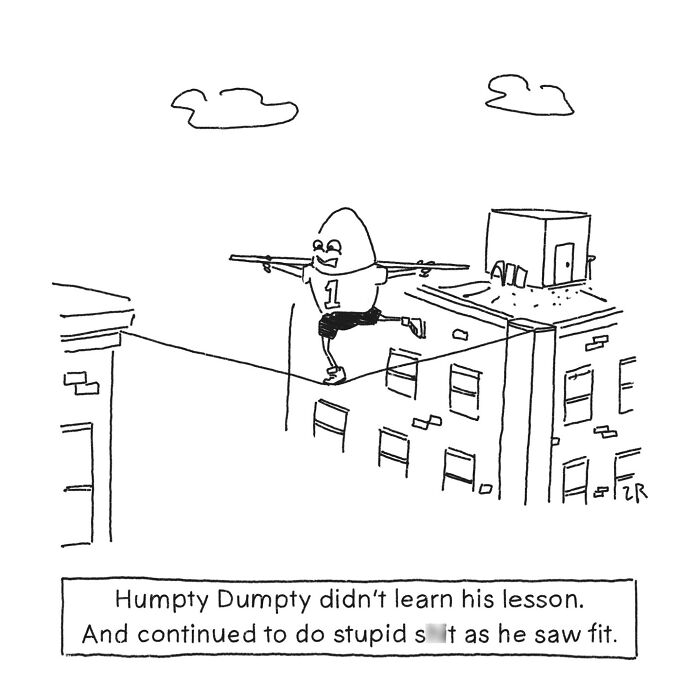 52 Absurd Single-Panel Cartoons By This Artist That Find Humor In The Most Ridiculous Places