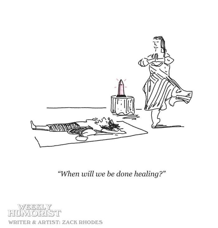 52 Absurd Single-Panel Cartoons By This Artist That Find Humor In The Most Ridiculous Places