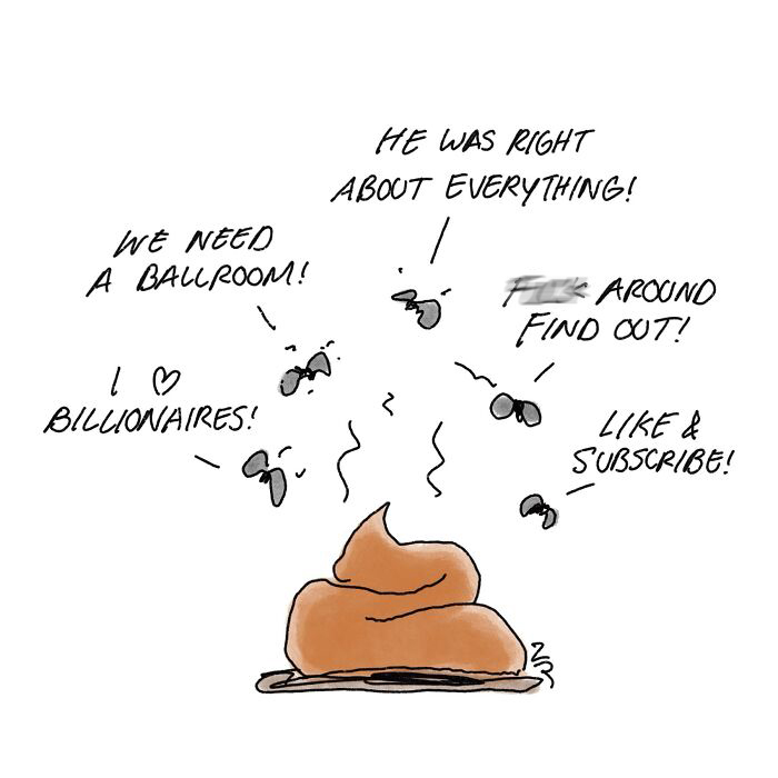 52 Absurd Single-Panel Cartoons By This Artist That Find Humor In The Most Ridiculous Places