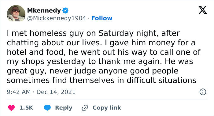 50 Life-Affirming Stories About Homeless People, Proving That Kindness And Love Overcome Everything 50 Life-Affirming Stories About Homeless People, Proving That Kindness And Love Overcome Everything