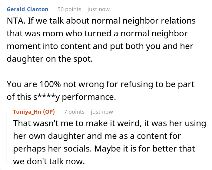 Entitled Mom Stages Daughter’s Apology To Neighbor For Social Media, Livid As He Refuses To Be In It