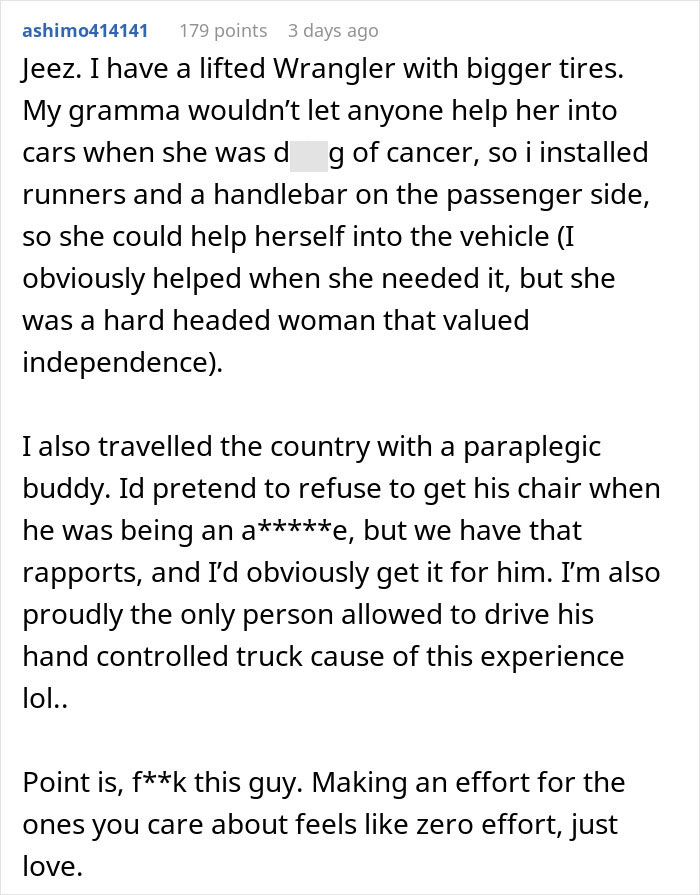 Perfect BF Is Actually An Ableist In Disguise, Newly Disabled GF Sees His True Colors And Dumps Him Perfect BF Is Actually An Ableist In Disguise, Newly Disabled GF Sees His True Colors And Dumps Him