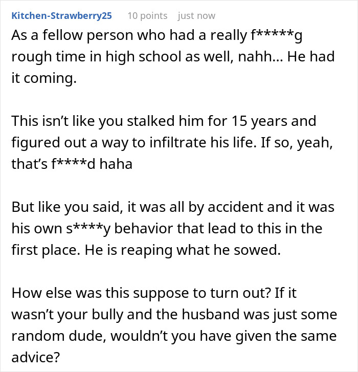 Guy Learns Friend’s Hubby Is His School Bully, Takes Slow Revenge By Telling Her She Deserves Better