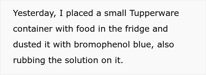Worker Sets Trap For Office Food Thief, Then Realizes The Situation Is More Disturbing Than Expected Worker Sets Trap For Office Food Thief, Then Realizes The Situation Is More Disturbing Than Expected