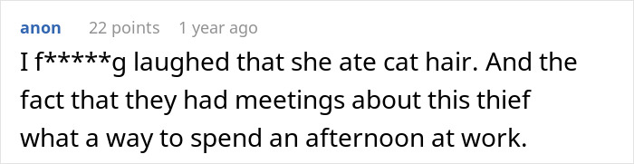 Worker Sets Trap For Office Food Thief, Then Realizes The Situation Is More Disturbing Than Expected Worker Sets Trap For Office Food Thief, Then Realizes The Situation Is More Disturbing Than Expected