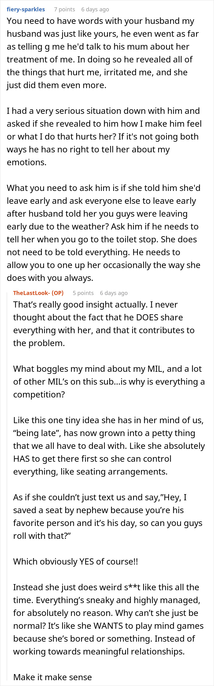 Woman Endures A Decade Of Snide Comments From MIL, Finally Gets Her Revenge In Public