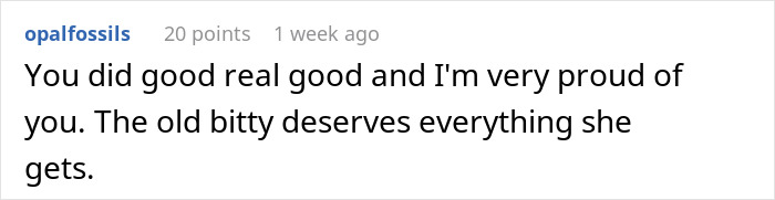 Woman Endures A Decade Of Snide Comments From MIL, Finally Gets Her Revenge In Public