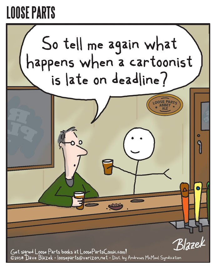 This Artist Continues To Deliver Hilarious One-Panel Jokes, And Here Are His 48 New Cartoons This Artist Continues To Deliver Hilarious One-Panel Jokes, And Here Are His 48 New Cartoons