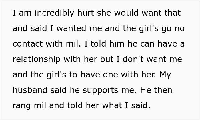 MIL Lies To 6YO That She’s Going To Lose Mom, Gets Banned From Kids’ Lives And Arrested MIL Lies To 6YO That She’s Going To Lose Mom, Gets Banned From Kids’ Lives And Arrested