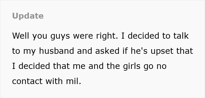 MIL Lies To 6YO That She’s Going To Lose Mom, Gets Banned From Kids’ Lives And Arrested MIL Lies To 6YO That She’s Going To Lose Mom, Gets Banned From Kids’ Lives And Arrested