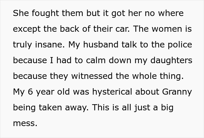 MIL Lies To 6YO That She’s Going To Lose Mom, Gets Banned From Kids’ Lives And Arrested MIL Lies To 6YO That She’s Going To Lose Mom, Gets Banned From Kids’ Lives And Arrested