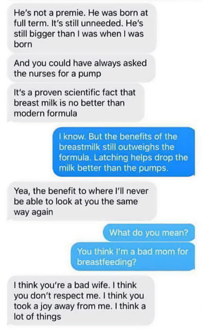 Man’s Divorce Threat Over Wife Breastfeeding Sparks Outrage As Experts Condemn “Ignorant” Claim Man’s Divorce Threat Over Wife Breastfeeding Sparks Outrage As Experts Condemn “Ignorant” Claim