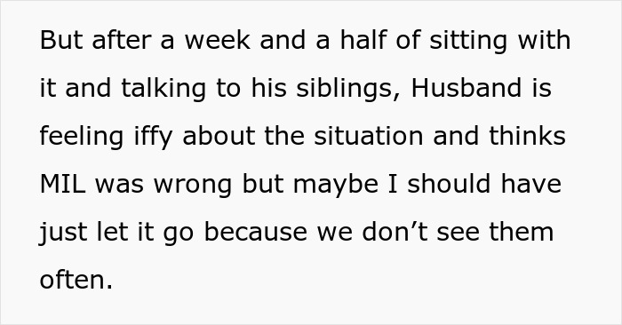 MIL Haunts Couple Over Not Having Kids, Then Crosses A Line She Can’t Take Back MIL Haunts Couple Over Not Having Kids, Then Crosses A Line She Can’t Take Back