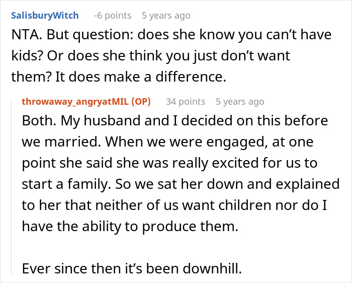 MIL Haunts Couple Over Not Having Kids, Then Crosses A Line She Can’t Take Back MIL Haunts Couple Over Not Having Kids, Then Crosses A Line She Can’t Take Back