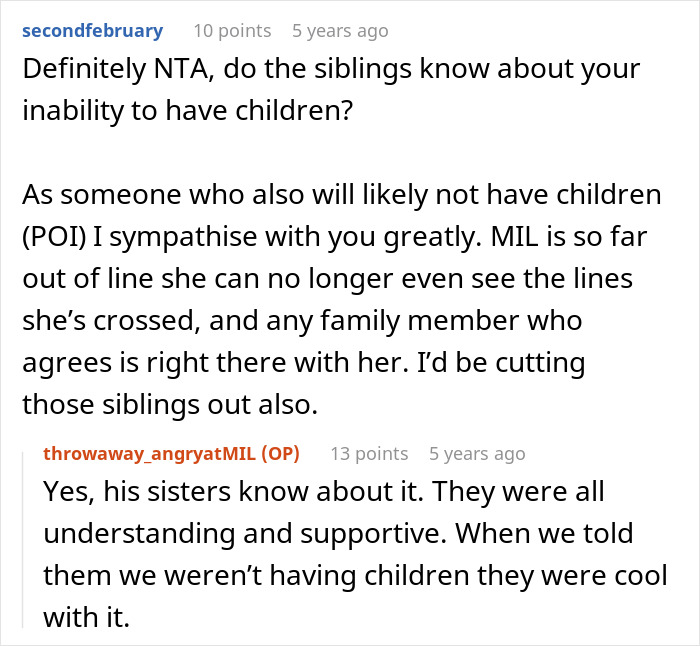 MIL Haunts Couple Over Not Having Kids, Then Crosses A Line She Can’t Take Back MIL Haunts Couple Over Not Having Kids, Then Crosses A Line She Can’t Take Back