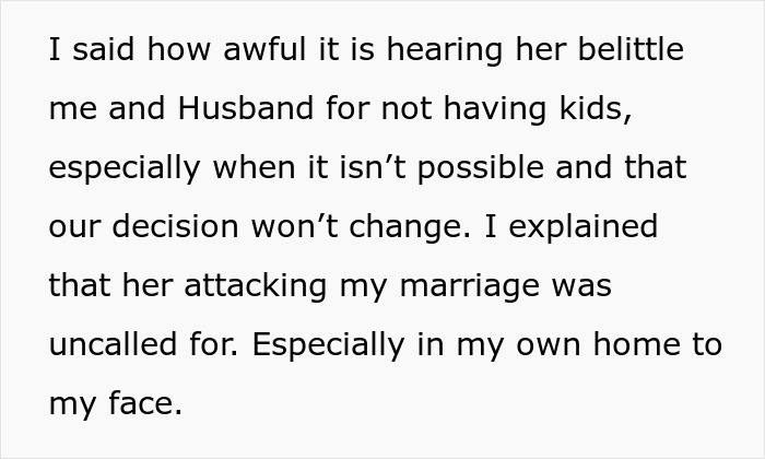 MIL Haunts Couple Over Not Having Kids, Then Crosses A Line She Can’t Take Back MIL Haunts Couple Over Not Having Kids, Then Crosses A Line She Can’t Take Back