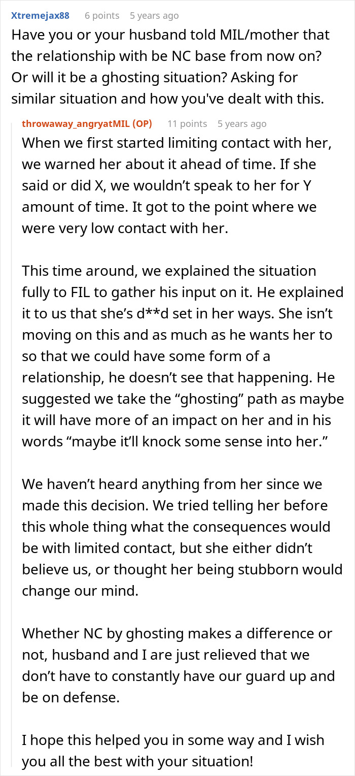 MIL Haunts Couple Over Not Having Kids, Then Crosses A Line She Can’t Take Back MIL Haunts Couple Over Not Having Kids, Then Crosses A Line She Can’t Take Back