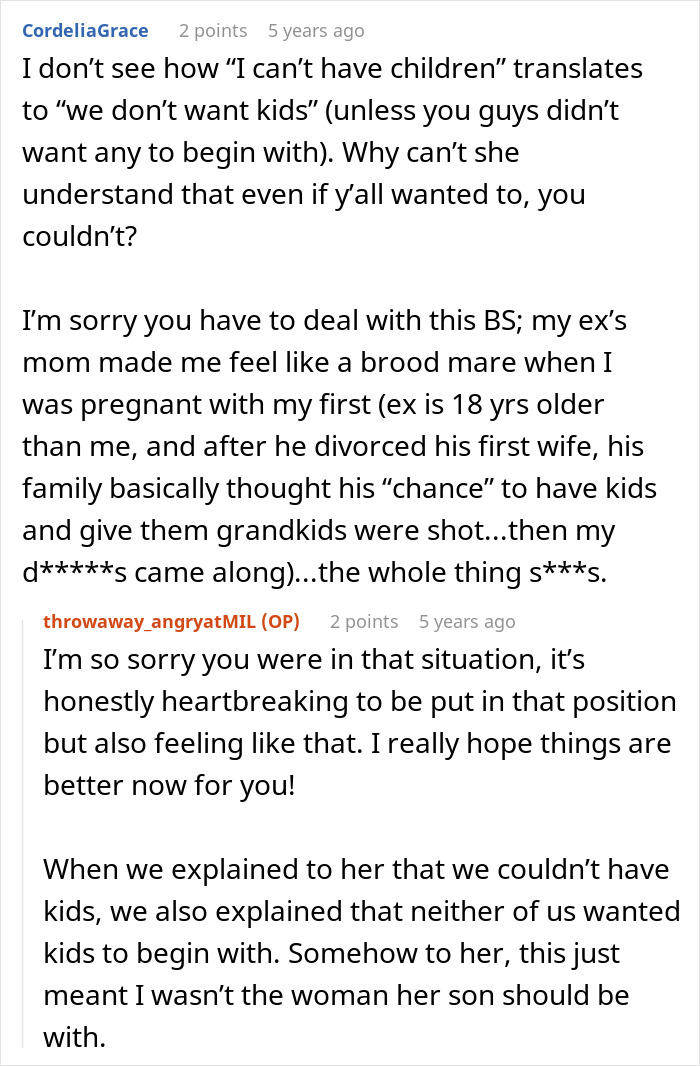 MIL Haunts Couple Over Not Having Kids, Then Crosses A Line She Can’t Take Back MIL Haunts Couple Over Not Having Kids, Then Crosses A Line She Can’t Take Back