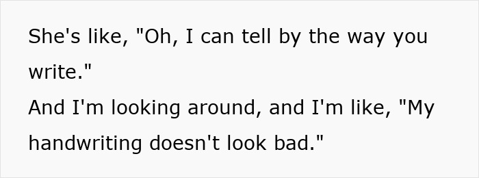 Teacher Learns Something About Herself After Student Points One Thing Out Teacher Learns Something About Herself After Student Points One Thing Out