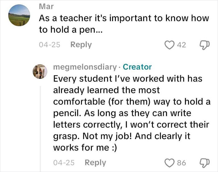 Teacher Learns Something About Herself After Student Points One Thing Out Teacher Learns Something About Herself After Student Points One Thing Out