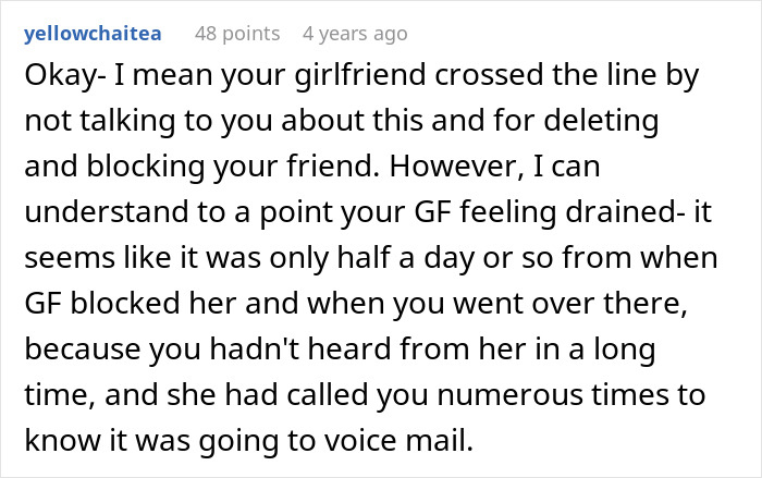 Woman Can’t Believe Boyfriend Supports Female Friend In Her Time Of Need, Does Something Drastic Woman Can’t Believe Boyfriend Supports Female Friend In Her Time Of Need, Does Something Drastic