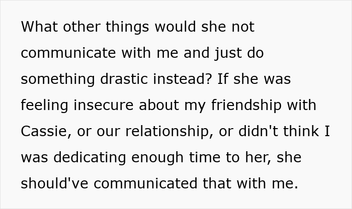 Woman Can’t Believe Boyfriend Supports Female Friend In Her Time Of Need, Does Something Drastic Woman Can’t Believe Boyfriend Supports Female Friend In Her Time Of Need, Does Something Drastic