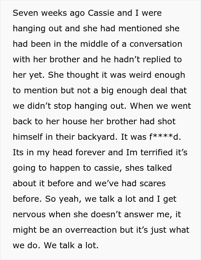 Woman Can’t Believe Boyfriend Supports Female Friend In Her Time Of Need, Does Something Drastic Woman Can’t Believe Boyfriend Supports Female Friend In Her Time Of Need, Does Something Drastic