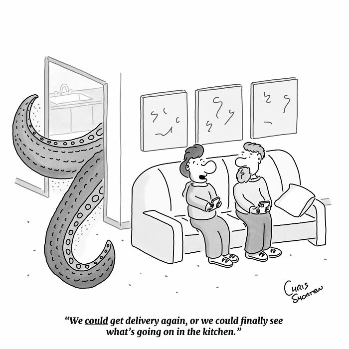 41 Clever Cartoons By Chris Shorten That Take Everyday Logic To Unexpected Places 41 Clever Cartoons By Chris Shorten That Take Everyday Logic To Unexpected Places