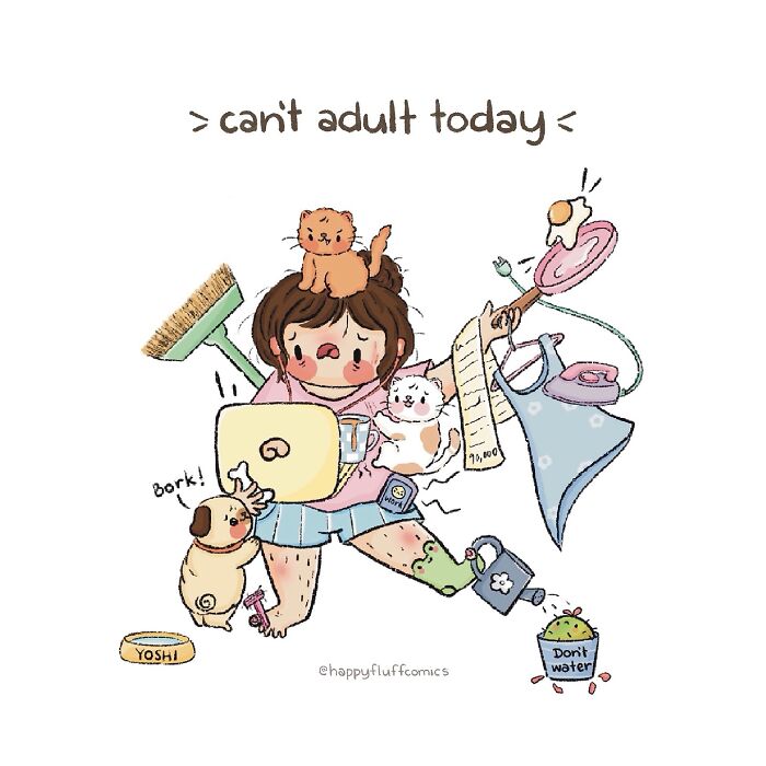 Artist Illustrates All The Struggles She Runs Into In Her Daily Life In Fun And Quirky Comics (58 Best Pics) Artist Illustrates All The Struggles She Runs Into In Her Daily Life In Fun And Quirky Comics (58 Best Pics)