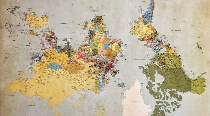 “Is It Peru Or Brazil?”: Prove Your Geography Skills With These 27 Rotated World Maps “Is It Peru Or Brazil?”: Prove Your Geography Skills With These 27 Rotated World Maps
