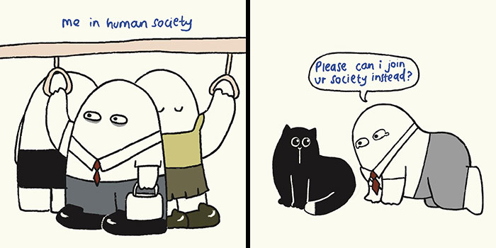 This Artist Turns Everyday Thoughts Into Funny, Relatable Doodles (24 New Comics) This Artist Turns Everyday Thoughts Into Funny, Relatable Doodles (24 New Comics)