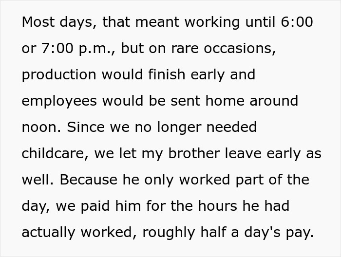 Guy Babysits For Sis Half A Day Then Demands Full-Day Pay, Turns A Family Favor Into A Family Feud