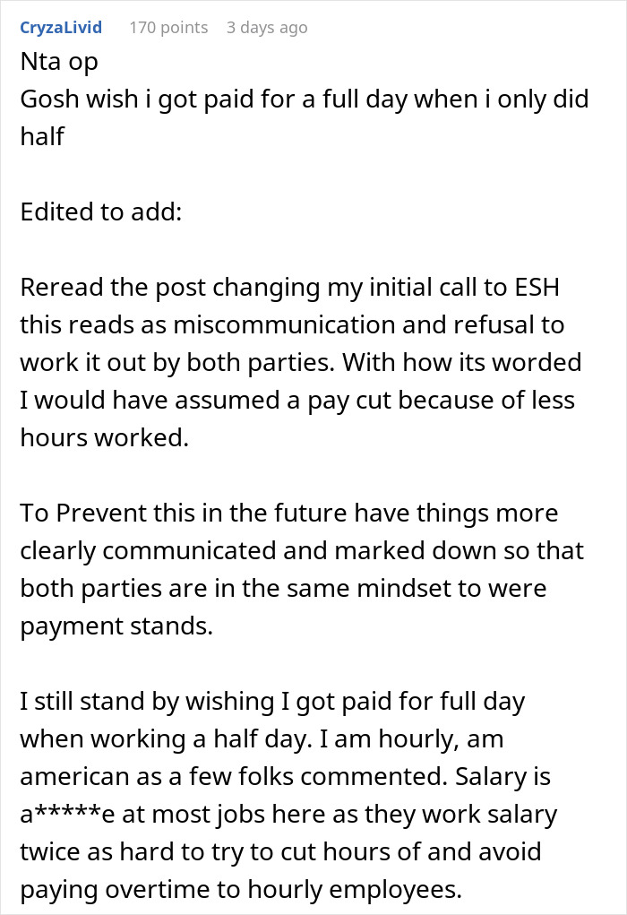 Guy Babysits For Sis Half A Day Then Demands Full-Day Pay, Turns A Family Favor Into A Family Feud