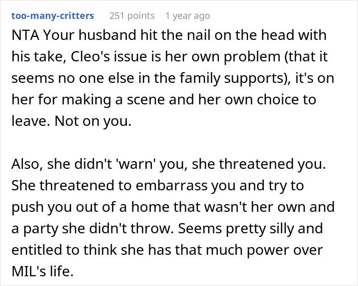 SIL Issues A Mother’s Day Ultimatum, Follows Through With A Full Meltdown When It Gets Ignored SIL Issues A Mother’s Day Ultimatum, Follows Through With A Full Meltdown When It Gets Ignored