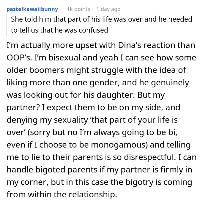 Guy Finds Out That Daughter’s Fiancé Dated Men Before, She’s Mad As He Wants Her To Sign A Prenup Guy Finds Out That Daughter’s Fiancé Dated Men Before, She’s Mad As He Wants Her To Sign A Prenup