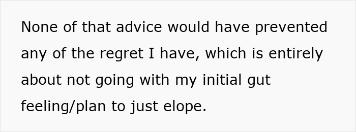 “BIG Mistake”: Bride Reflects On Wedding One Year Later, Has Sage Advice For Engaged Couples “BIG Mistake”: Bride Reflects On Wedding One Year Later, Has Sage Advice For Engaged Couples