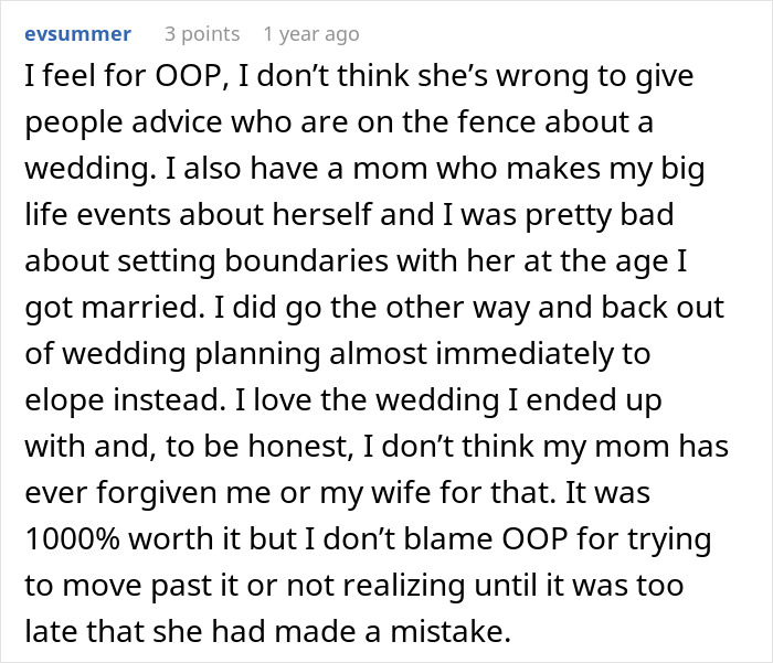 “BIG Mistake”: Bride Reflects On Wedding One Year Later, Has Sage Advice For Engaged Couples “BIG Mistake”: Bride Reflects On Wedding One Year Later, Has Sage Advice For Engaged Couples