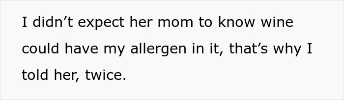 MIL Keeps Using Ingredients DIL is Allergic To, DIL Aghast As Wife Cares More About Mom’s “Feelings” MIL Keeps Using Ingredients DIL is Allergic To, DIL Aghast As Wife Cares More About Mom’s “Feelings”