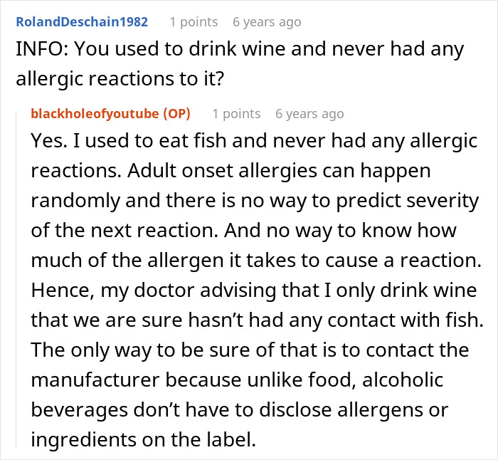 MIL Keeps Using Ingredients DIL is Allergic To, DIL Aghast As Wife Cares More About Mom’s “Feelings” MIL Keeps Using Ingredients DIL is Allergic To, DIL Aghast As Wife Cares More About Mom’s “Feelings”