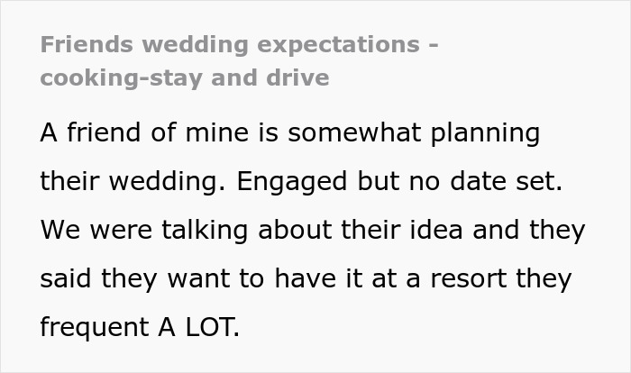 “Hell No”: Friend’s Ridiculous Wedding Expectations Make People Opt Out Quick “Hell No”: Friend’s Ridiculous Wedding Expectations Make People Opt Out Quick