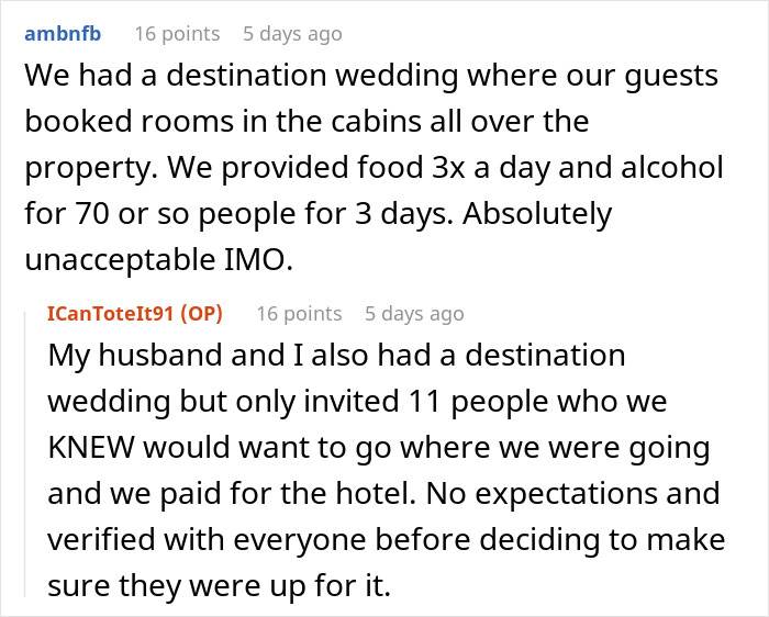 “Hell No”: Friend’s Ridiculous Wedding Expectations Make People Opt Out Quick “Hell No”: Friend’s Ridiculous Wedding Expectations Make People Opt Out Quick