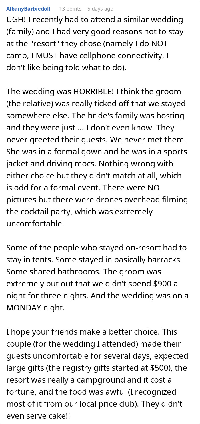 “Hell No”: Friend’s Ridiculous Wedding Expectations Make People Opt Out Quick “Hell No”: Friend’s Ridiculous Wedding Expectations Make People Opt Out Quick
